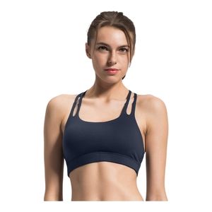 Sports bra, navy blue, small